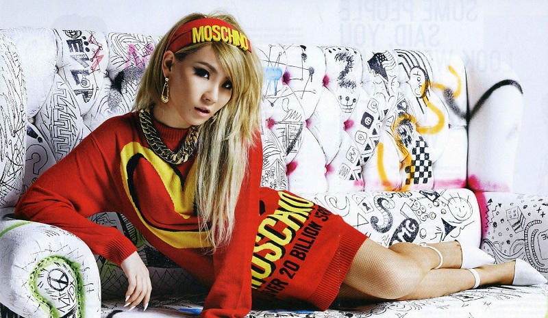 CL kpop moschino